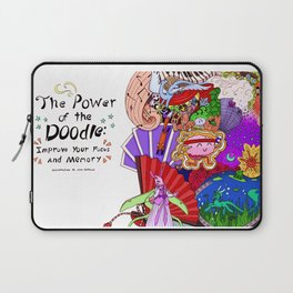 The Power of the Doodle Laptop Sleeve