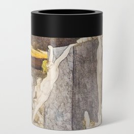 Artwork from Dante's Inferno Can Cooler