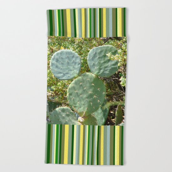 Mickey Cactus | Greek Nature Beach Towel