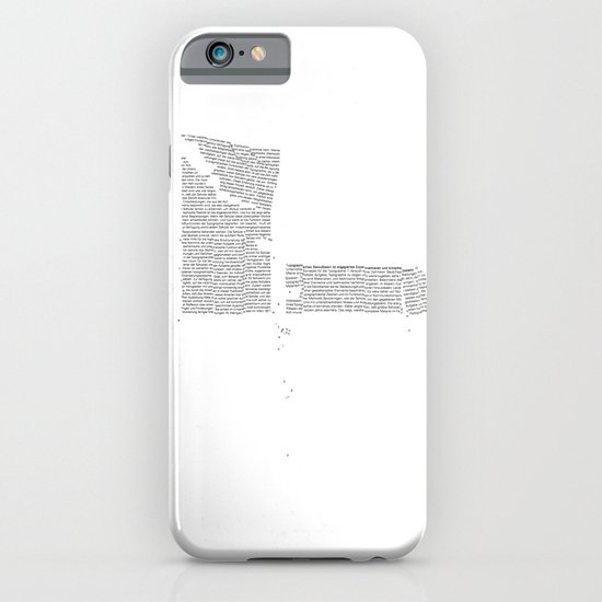 Erosion & Typography 4 iPhone & iPod Case