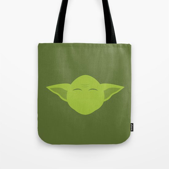 Star Wars Minimalism - Yoda Tote Bag