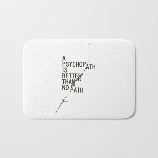 Psychopath Bath Mat