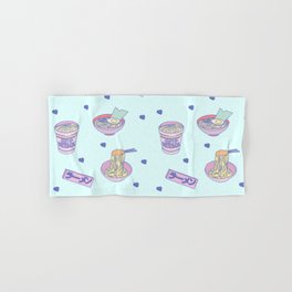 Pastel Ramen Pattern Hand & Bath Towel