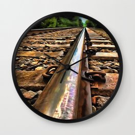 Down The Line Wall Clock