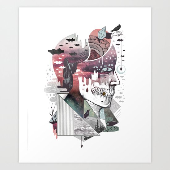 Spectropia Art Print