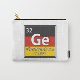 Germanium - Germany Flag German Science Carry-All Pouch