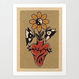 Wild Heart Art Print