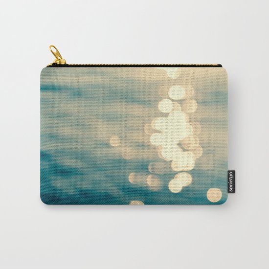 Blurred Tides Carry-All Pouch