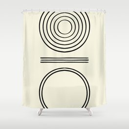 Life Balace II Shower Curtain