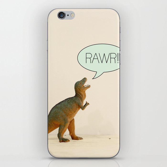 Dinosaur Rawr! iPhone Skin
