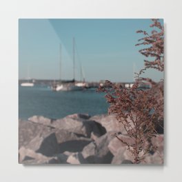 Boat Launch Metal Print | Photo, Fallphotography, Travel, Fall, Nature, Lightblue, Boat, Walks, Boatlaunch, Midwest 