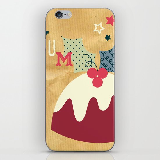 Yummy Christmas Pudding! iPhone & iPod Skin