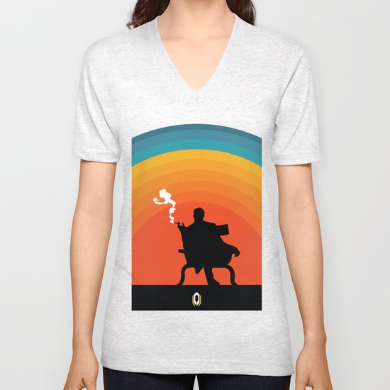 The illusive man Unisex V-Neck
