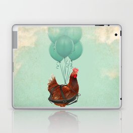 Chickens can't fly 02 Laptop Skin