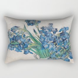 Van Gogh - Irises Rectangular Pillow