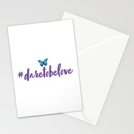 #daretobelove Stationery Cards