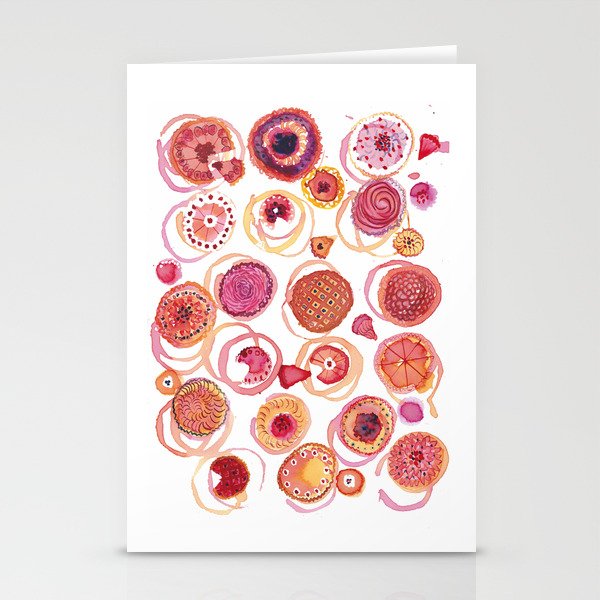 Pies & Tarts Stationery Cards
