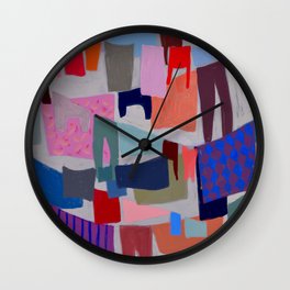 drying clothes Wall Clock