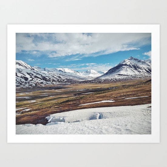 ísland II Art Print