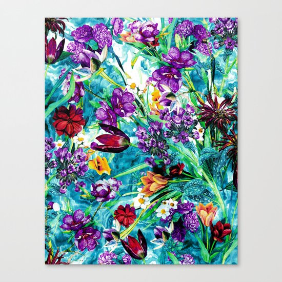 Floral Jungle Canvas Print
