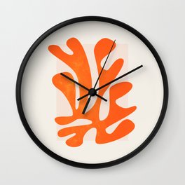 Flamingo: Matisse Color Series IV | Mid-Century Edition Wall Clock