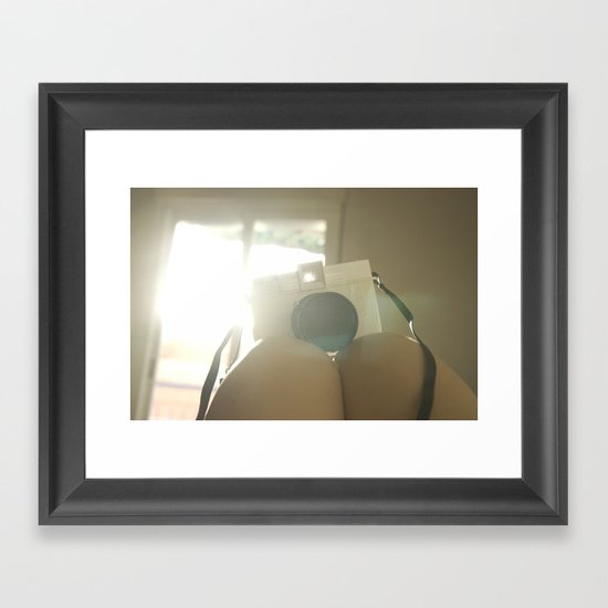 My baby Diana Framed Art Print