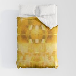 Gold Metallic Sunset Comforter