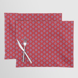 Red White Blue Stars Tonight Placemat