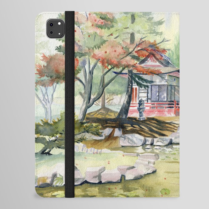 Japanese Garden iPad Folio Case