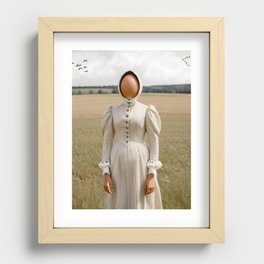 Waiting Recessed Framed Print