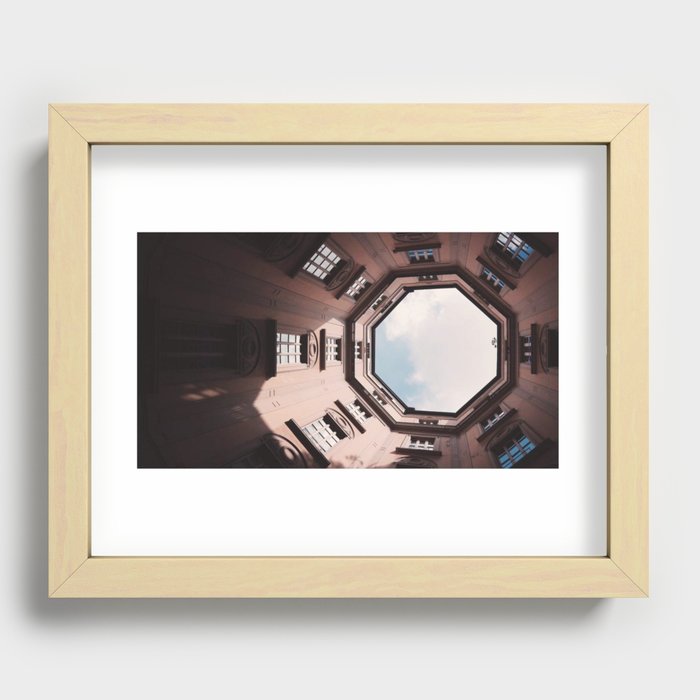 Up and Above Recessed Framed Print