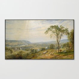 The Valley of Wyoming,1865 Canvas Print