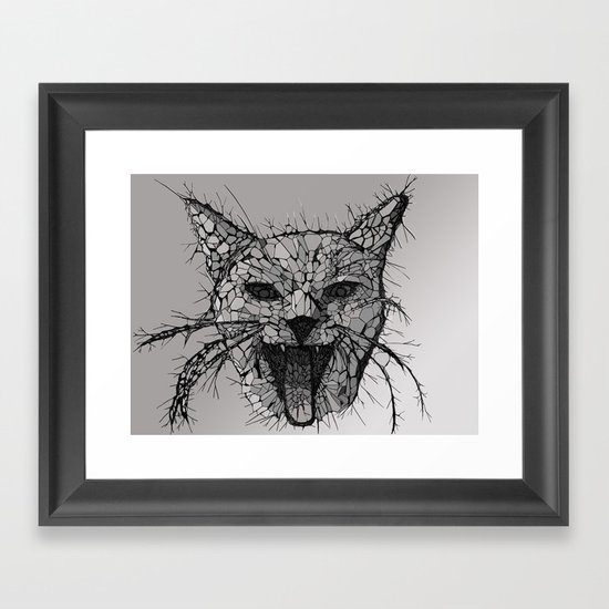 Broken Framed Art Print