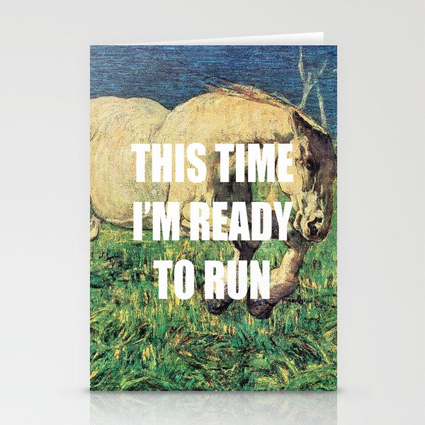 Ready to Gallop Stationery Cards