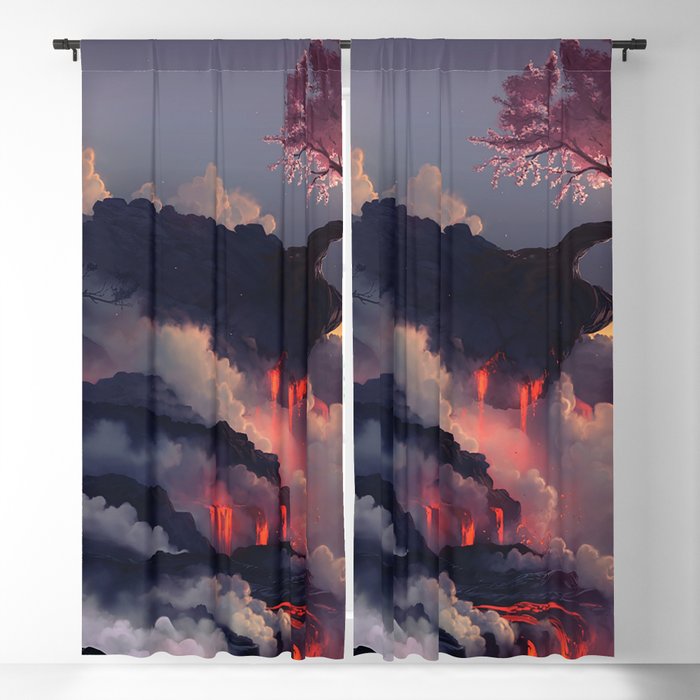 Scorched Earth Blackout Curtain