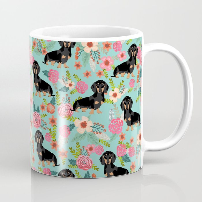 Doxie Florals Vintage Doxie And Florals Gift Gifts For Dog