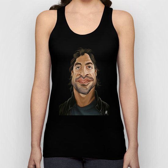 Celebrity Sunday ~ Javier Bardem Unisex Tank Top