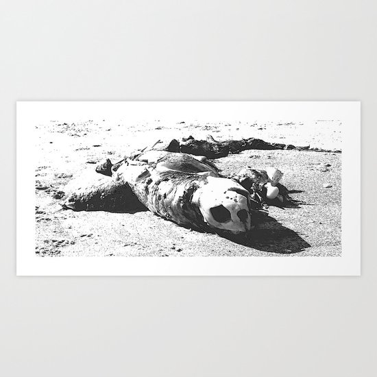 Dearly departed Art Print