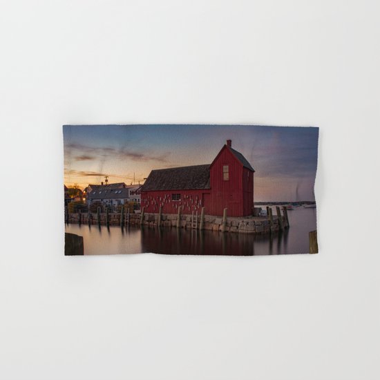 Motif #1 after sunset redo Hand & Bath Towel