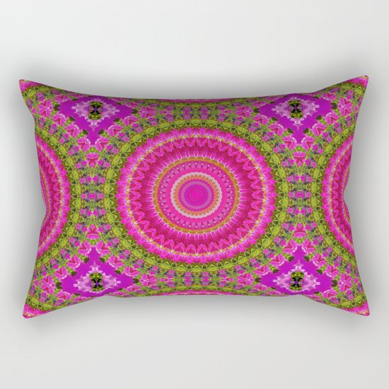 Kaleidoscope No. 5 Rectangular Pillow