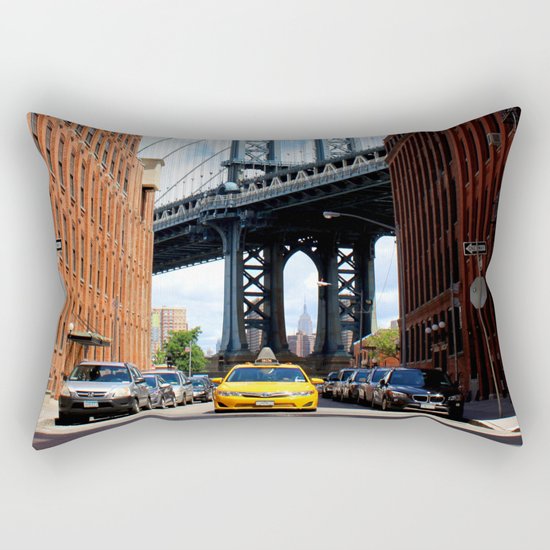 That Brooklyn View - The Empire Peek Rectangular Pillow
