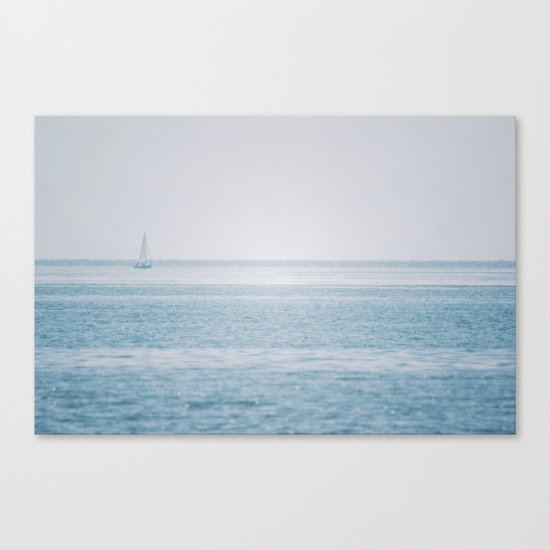 Shimmering Sea Canvas Print