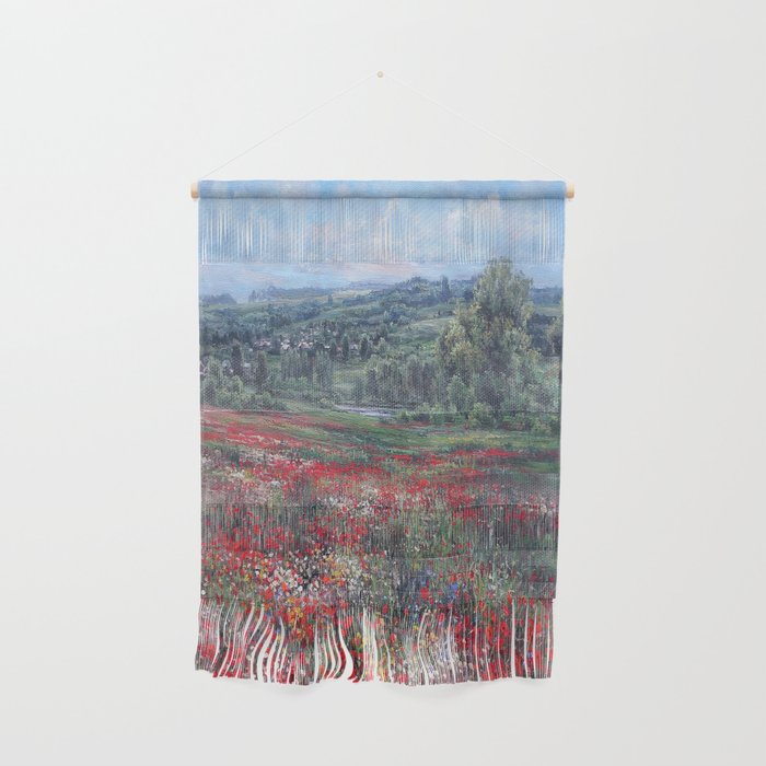 Poppy blossom Wall Hanging