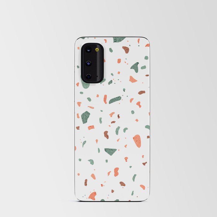 Terrazzo - Rust & Sage Android Card Case