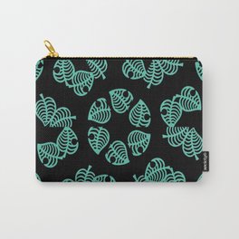 New Leaf On Life Carry-All Pouch | Sacredgeometry, Pocketcamp, Tropical, Foliage, Festival, Newhorizons, Nature, Leaves, Cyber, Graphicdesign 