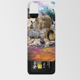 Space Desert African Animal Animals Group Scene  Android Card Case