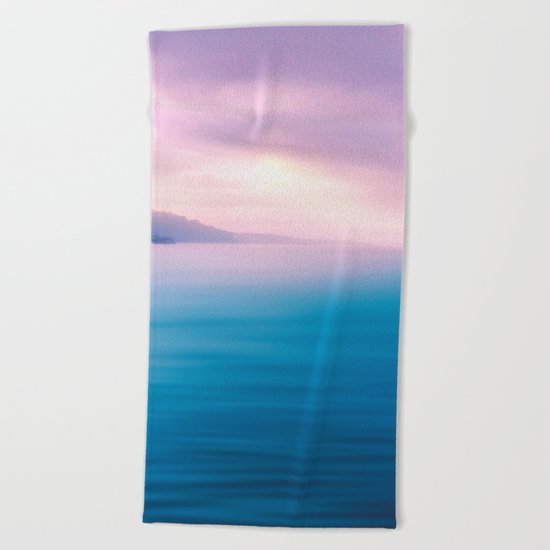 Sea - Pastel Beach Towel