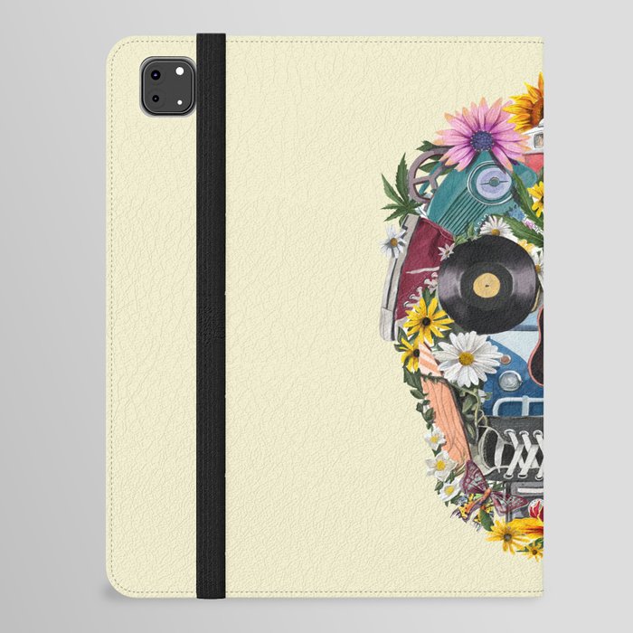 summer skull iPad Folio Case