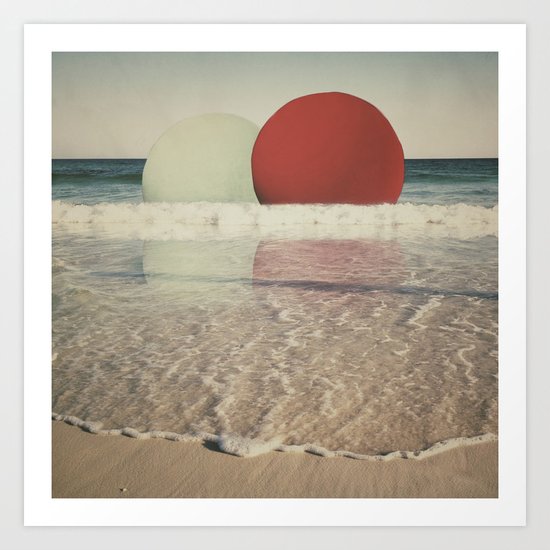 two by two Art Print