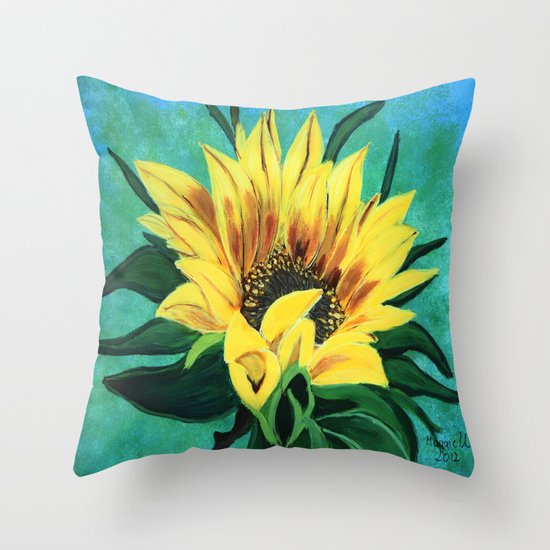 Looking up Throw Pillow